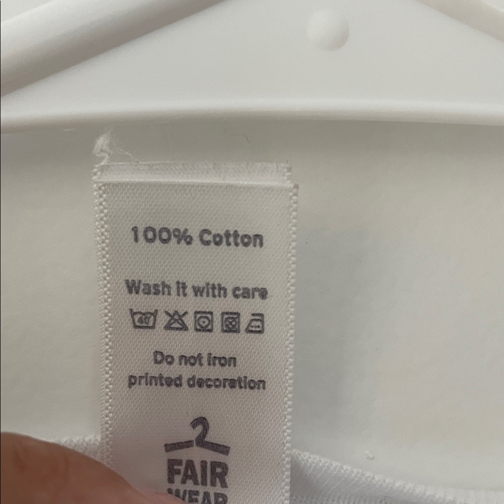 White T-Shirt with Octopus Design - Picture 4 of 5
